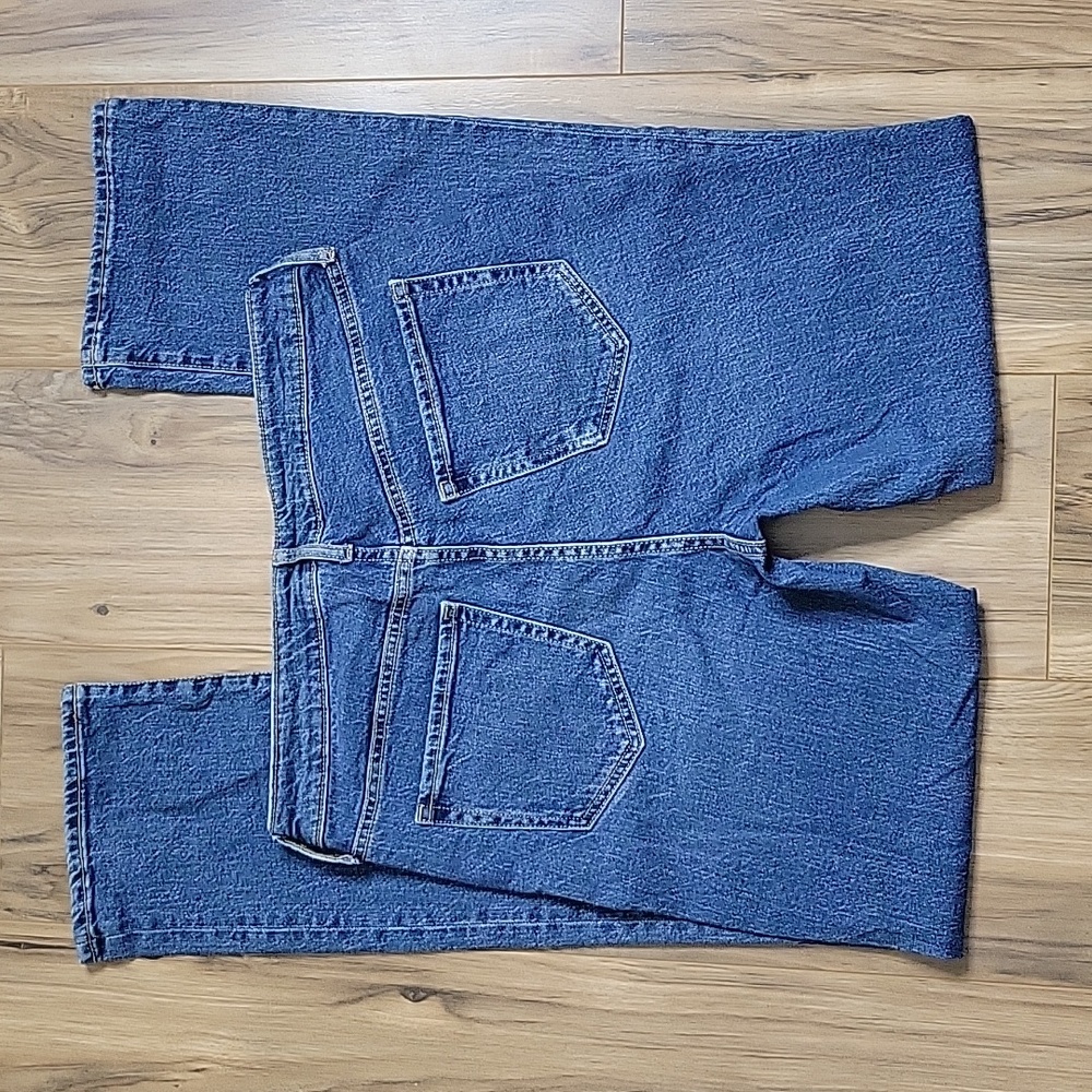 Old Navy Kicker Boot Cut High Rise Button Fly Jeans - Picture 10 of 12